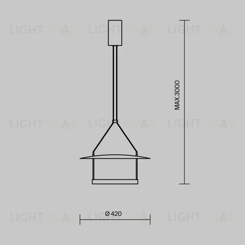 Подвесной светильник Maytoni MOD280PL-L23B3K MOD280PL-L23B3K