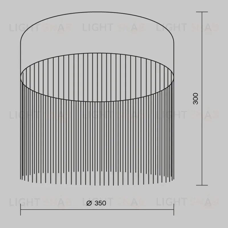Накладной светильник Maytoni MOD190CL-L18G3K MOD190CL-L18G3K
