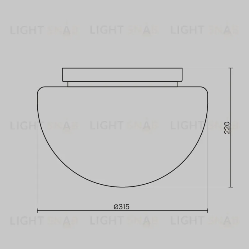 Накладной светильник Maytoni MOD270CL-01G MOD270CL-01G