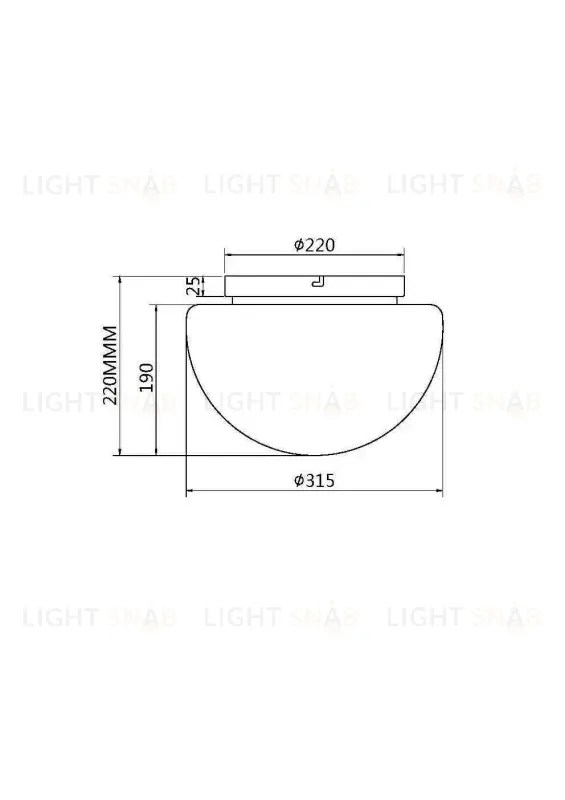 Накладной светильник Maytoni MOD270CL-01G MOD270CL-01G