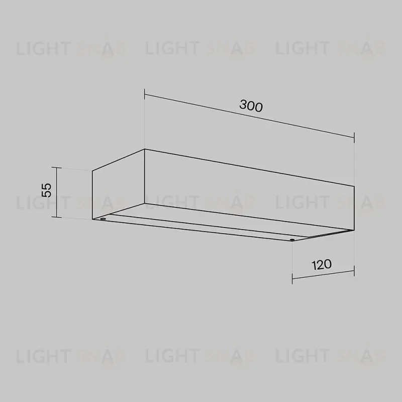 Светильник настенный Maytoni O428WL-L10W3K O428WL-L10W3K