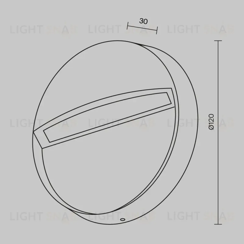 Светильник для ступеней Maytoni O046SL-L3B3K O046SL-L3B3K