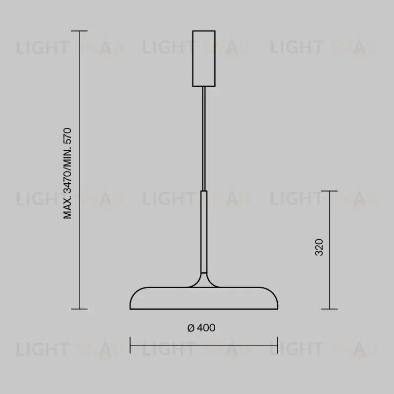 Подвесной светильник Maytoni MOD189PL-L18W3K1 MOD189PL-L18W3K1