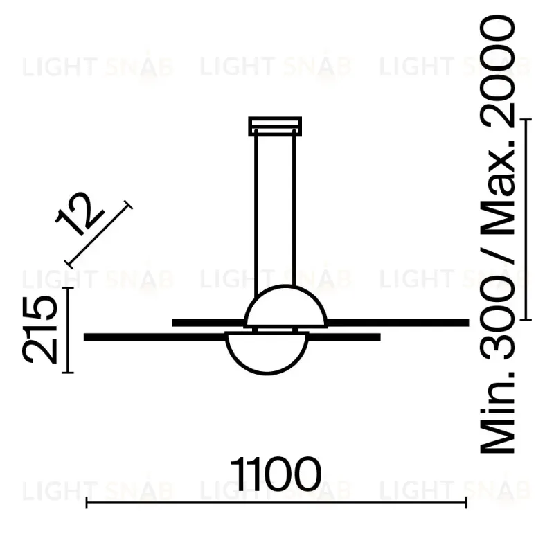 Подвесной светильник Maytoni MOD179PL-L26BS4K MOD179PL-L26BS4K