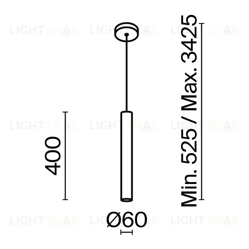 Подвесной светильник Maytoni MOD161PL-01G1 MOD161PL-01G1