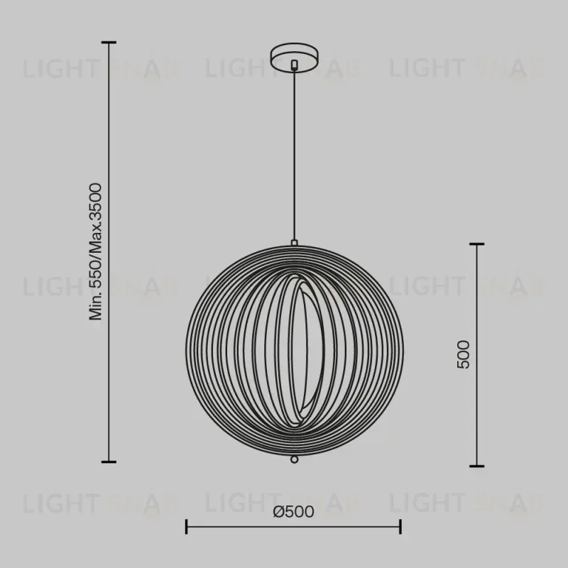 Подвесной светильник Maytoni MOD197PL-01W1 MOD197PL-01W1