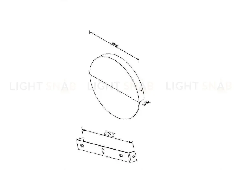 Бра Maytoni MOD320WL-L13MR3K1 MOD320WL-L13MR3K1