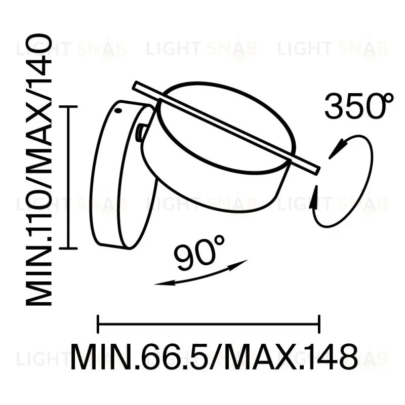 Бра Maytoni MOD180WL-L4W3K1 MOD180WL-L4W3K1