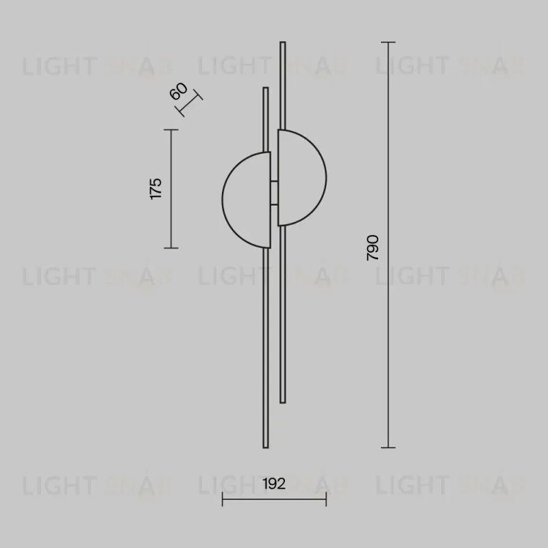 Бра Maytoni MOD179WL-L22BS4K1 MOD179WL-L22BS4K1