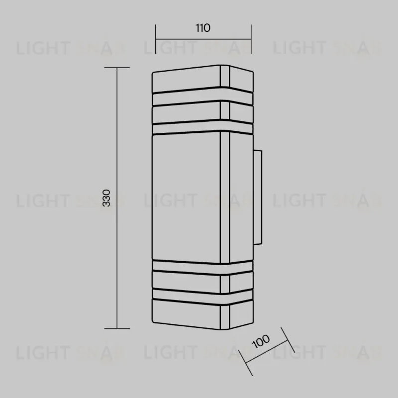 Светильник настенный Maytoni O578WL-02B O578WL-02B