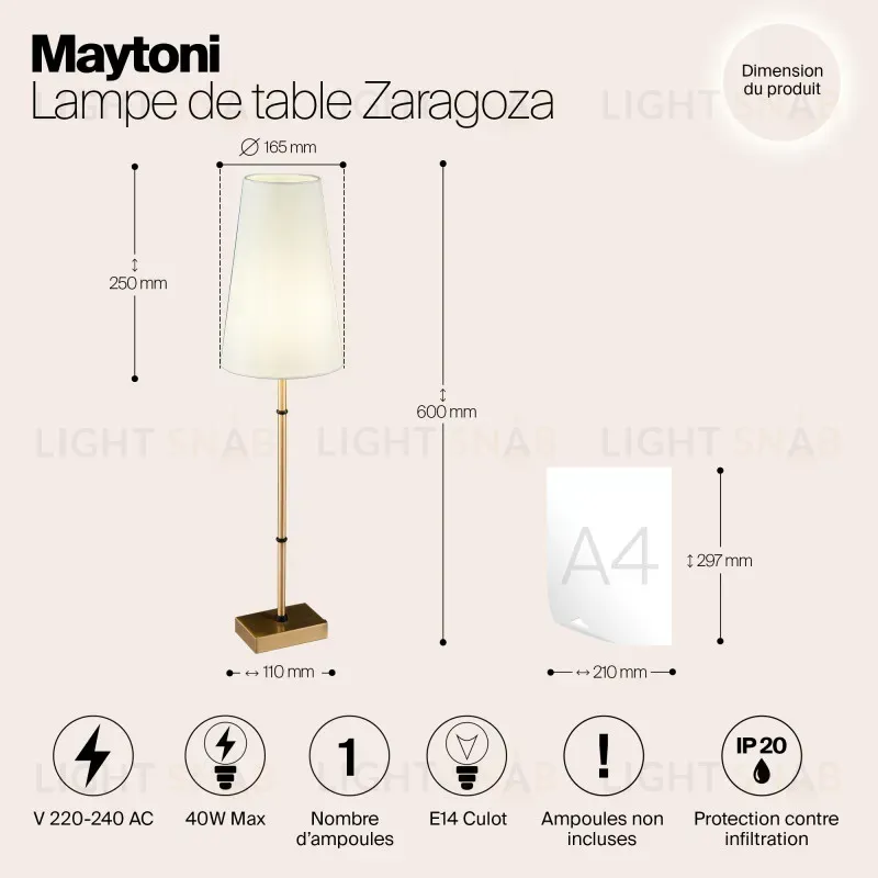 Люстра на штанге Maytoni H001CL-05BS H001CL-05BS