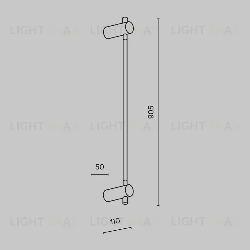 Бра Maytoni MOD413WL-L8B3K MOD413WL-L8B3K