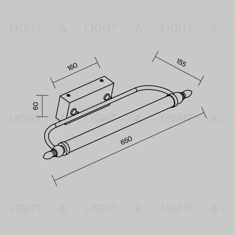Светильник для картин Maytoni MIR014WL-L12C3K MIR014WL-L12C3K