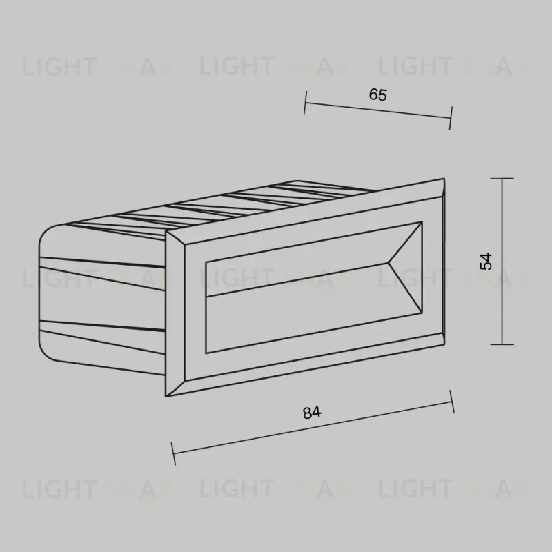 Светильник для ступеней Maytoni O045SL-L3W3K O045SL-L3W3K