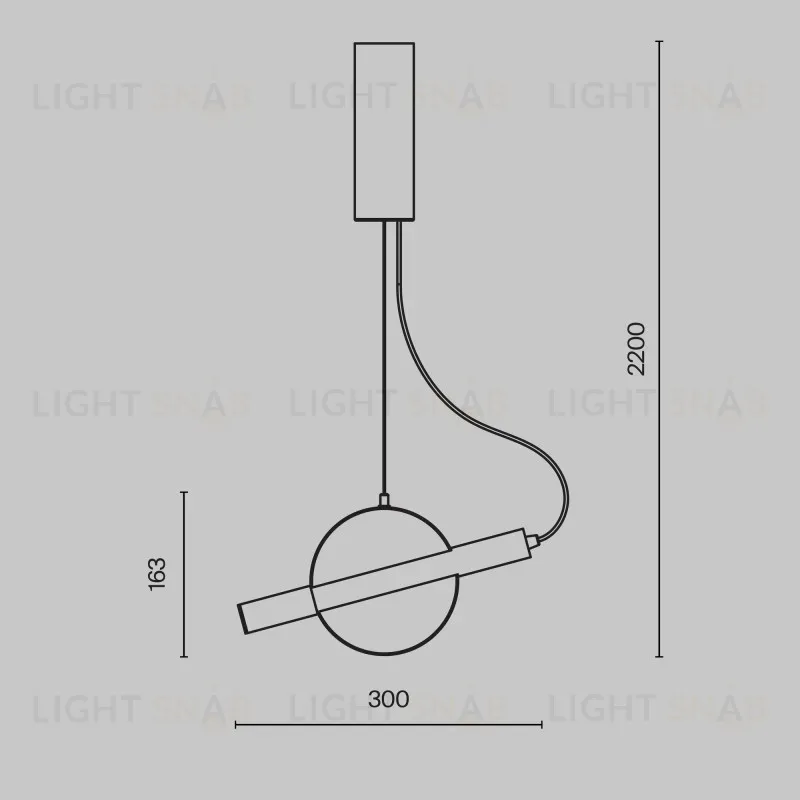 Подвесной светильник Maytoni MOD150PL-L5W3K MOD150PL-L5W3K