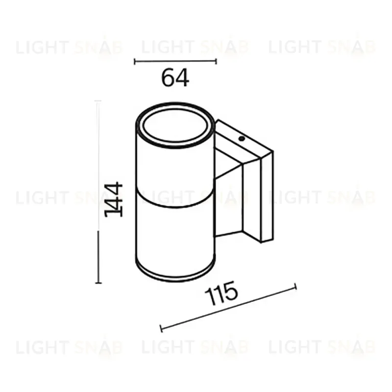 Светильник настенный Maytoni O574WL-01GR O574WL-01GR