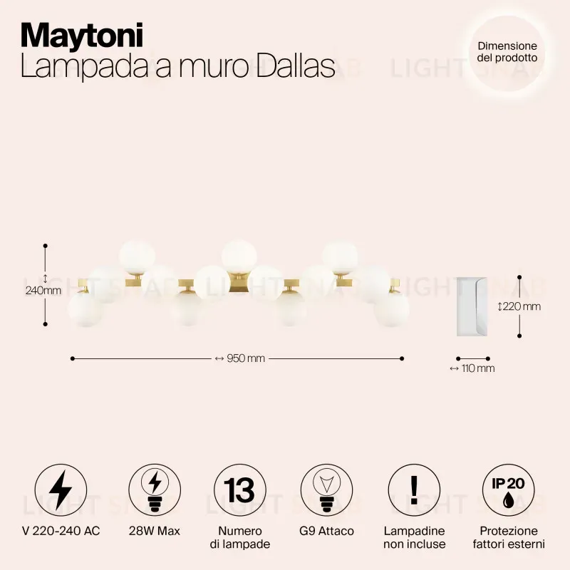 Бра Maytoni MOD547WL-13BS MOD547WL-13BS