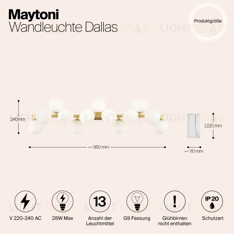 Бра Maytoni MOD547WL-13BS MOD547WL-13BS