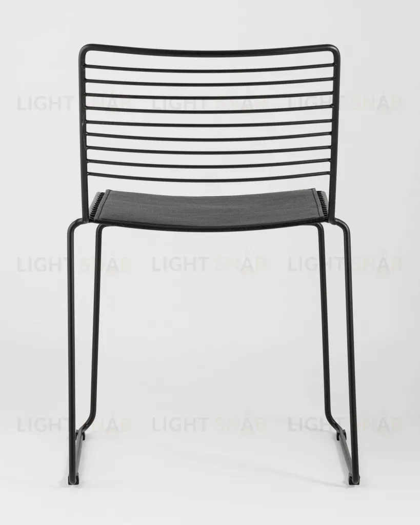 Стул обеденный Danny черный с черной подушкой УТ000004223