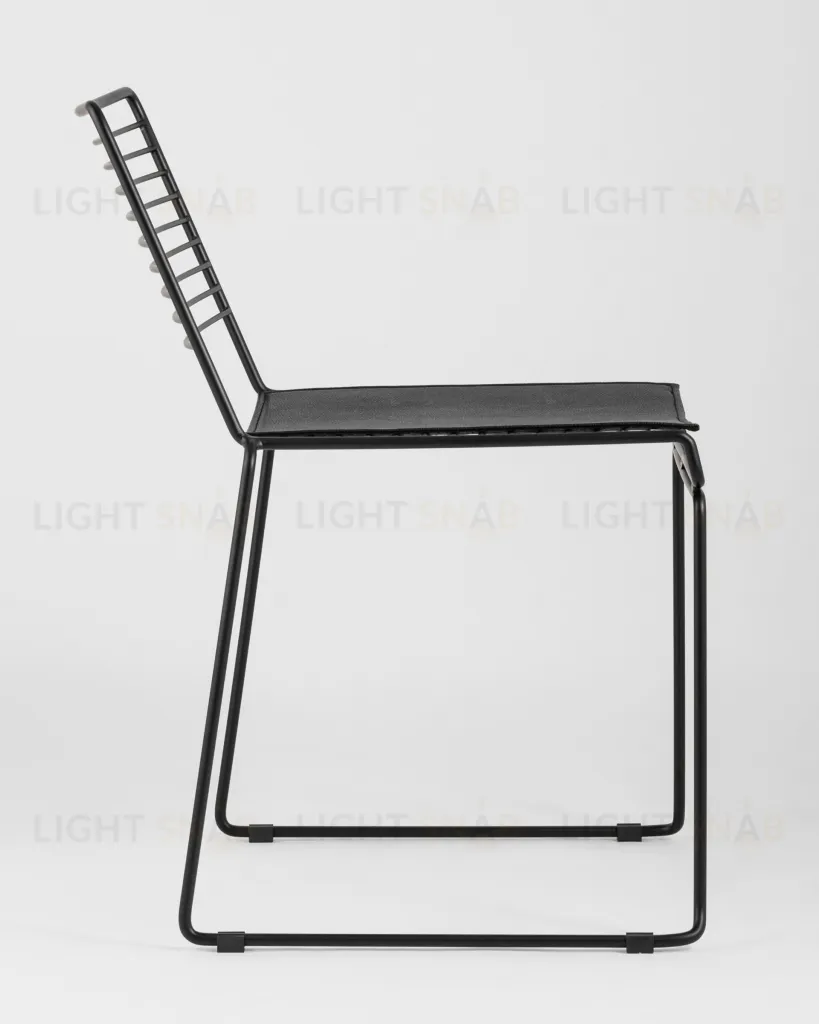 Стул обеденный Danny черный с черной подушкой УТ000004223