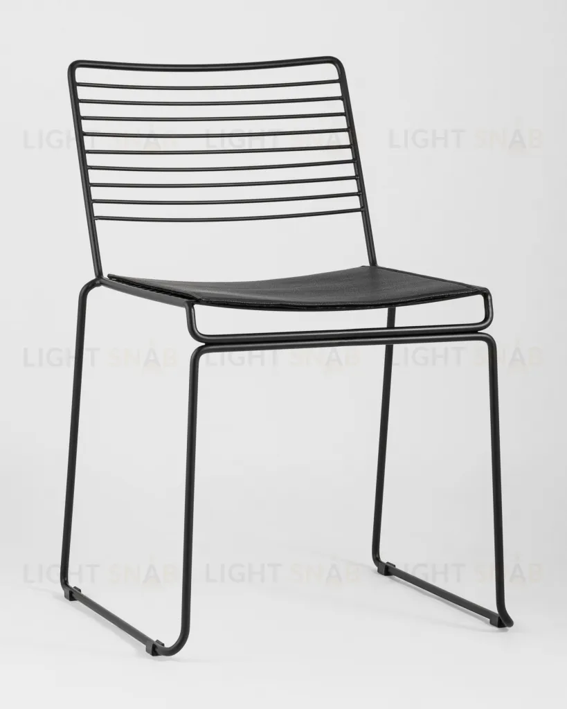 Стул обеденный Danny черный с черной подушкой УТ000004223