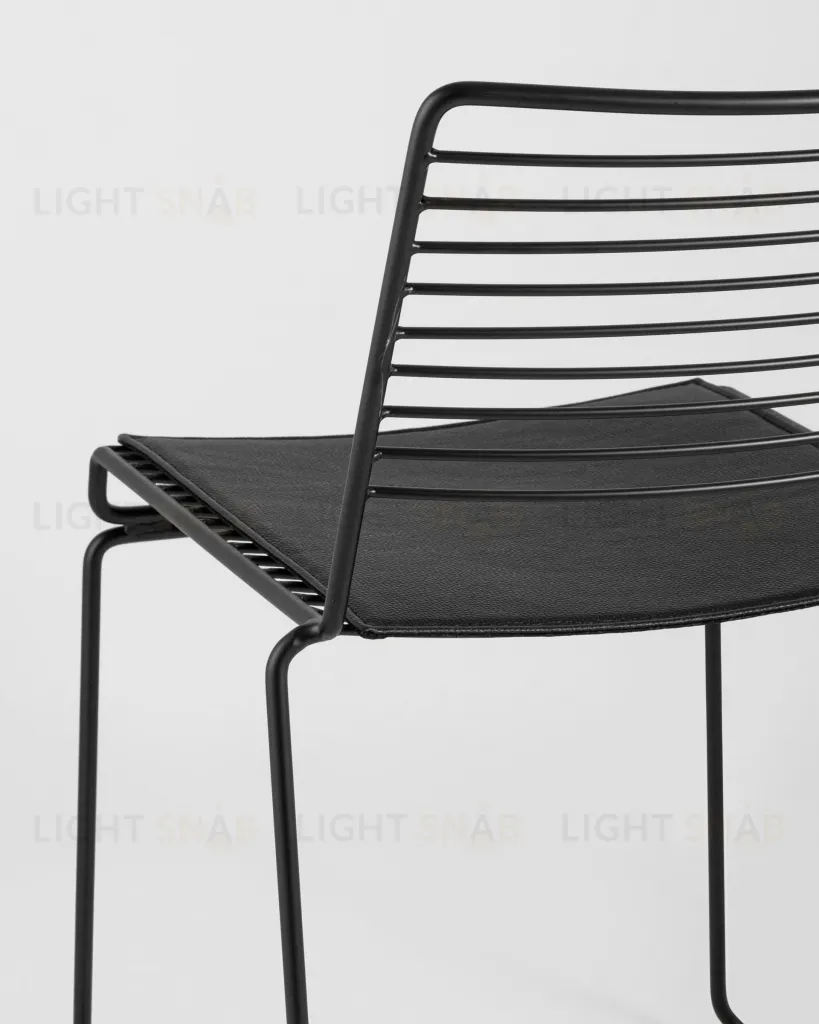 Стул обеденный Danny черный с черной подушкой УТ000004223