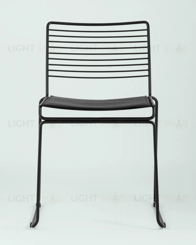 Стул обеденный Danny черный с черной подушкой УТ000004223