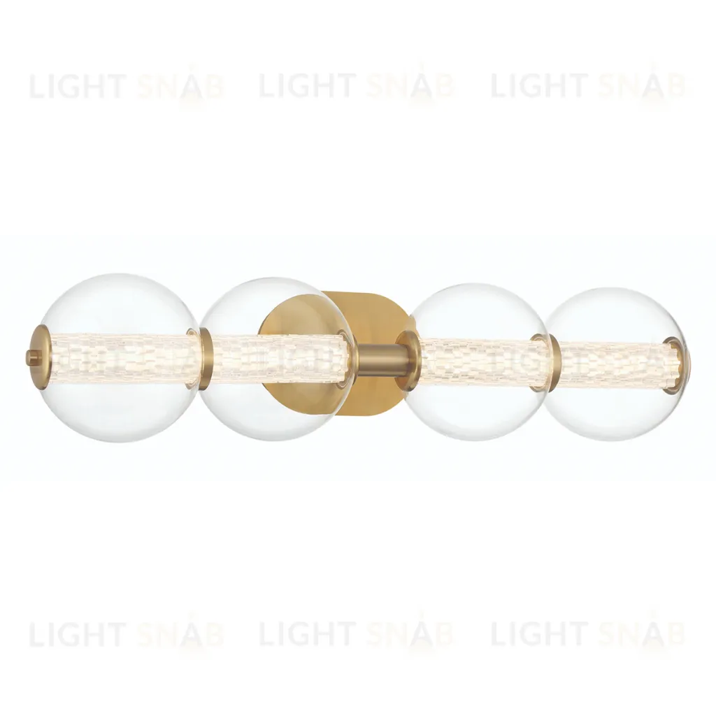 Бра для ванных комнат Eurofase, Арт. QN-ATOMO-4W-BG QN-ATOMO-4W-BG