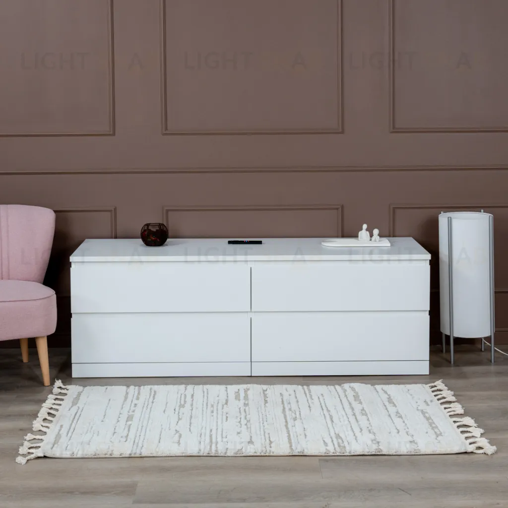 S01712 Варма Прайм 4Д комод 160x55x48, белый S01712