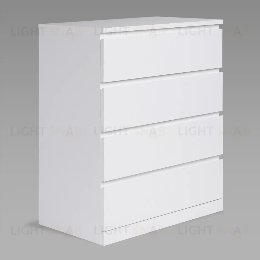 S01682 Варма Прайм 4 комод 80x100x48, белый S01682