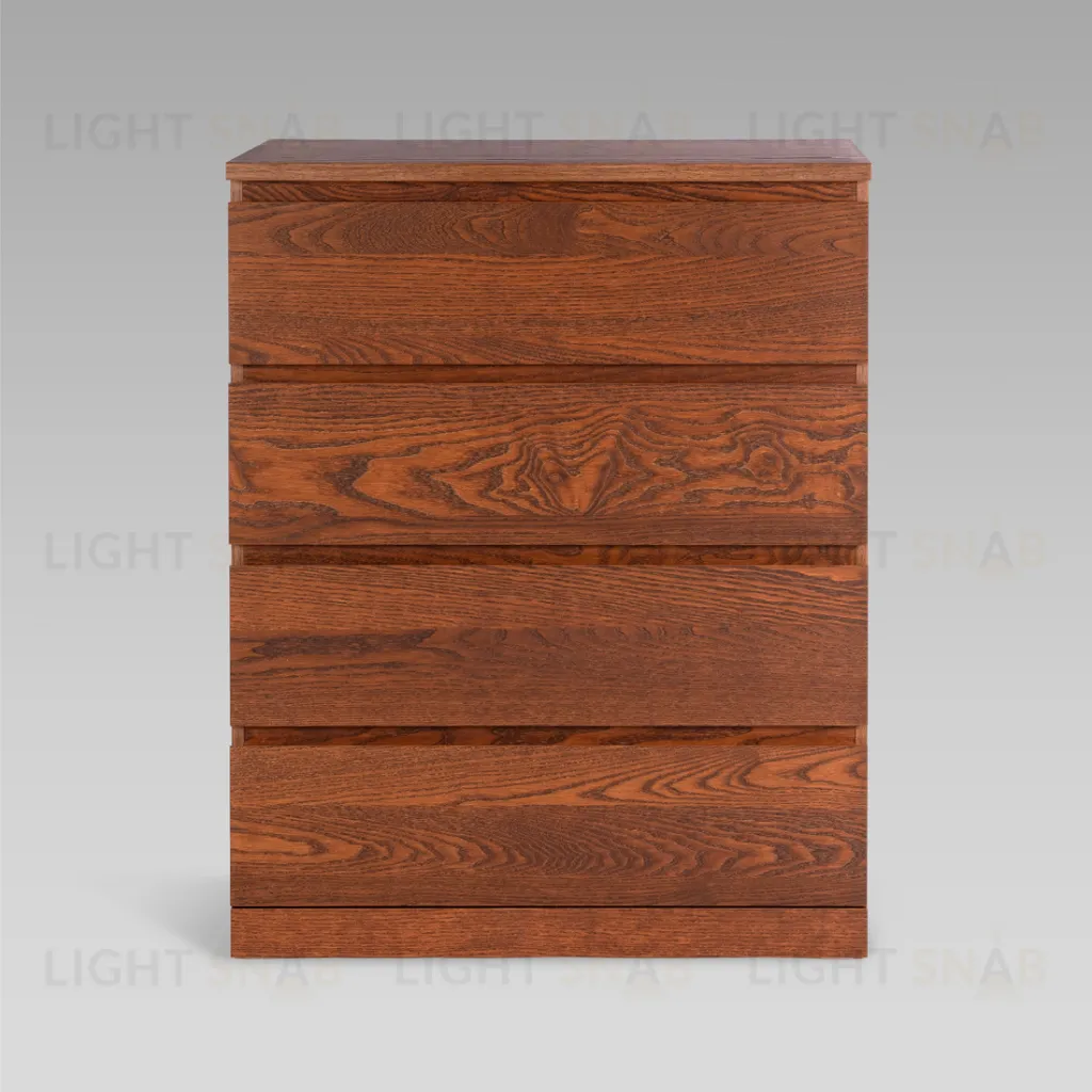 S01705 Варма Прайм 4 комод 80x100x48 шпон ясень, коричневый S01705
