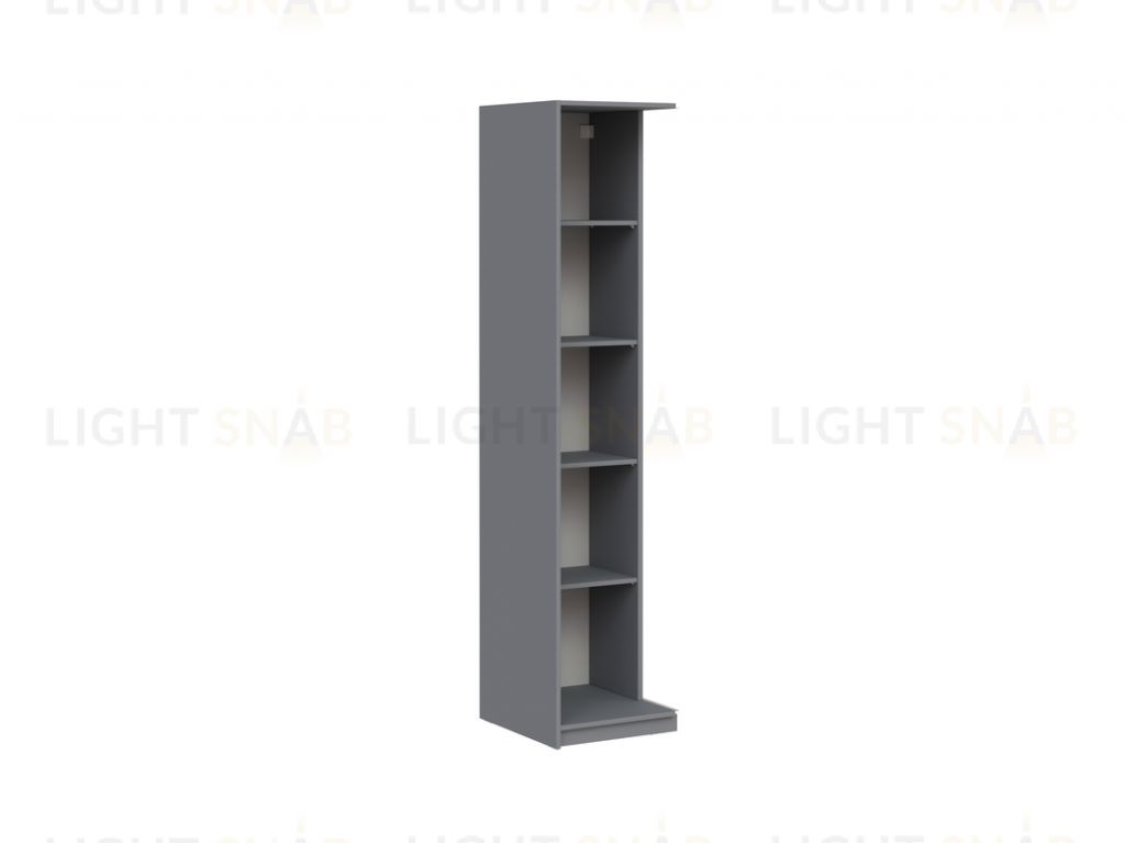 2.06.07.190.4 МАКС стеллаж угловой 50х58х233 серый 2.06.07.190.4