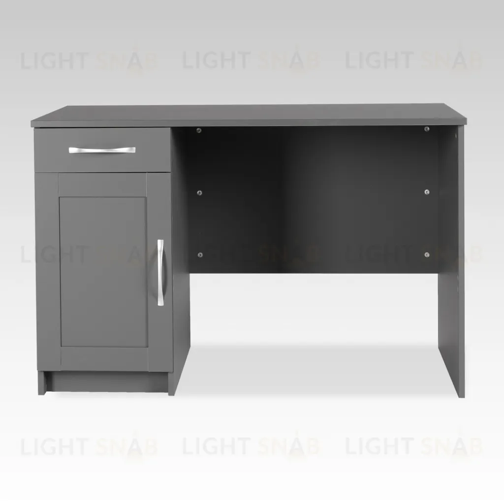 2.03.06.030.4 КАСТОР стол письменный 116х65 RU серый 2.03.06.030.4