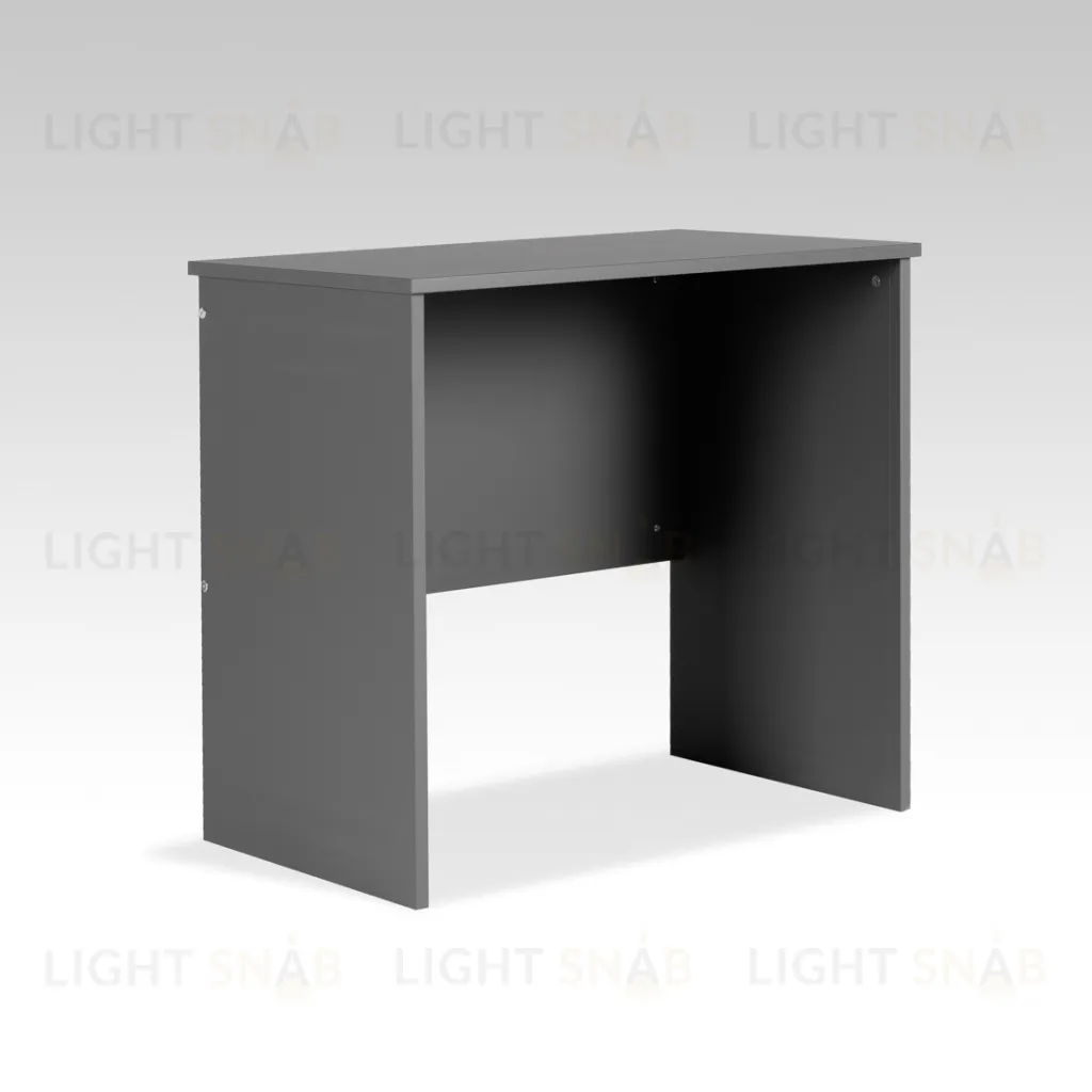 2.03.06.010.4 КАСТОР стол письменный 80х50 RU серый 2.03.06.010.4