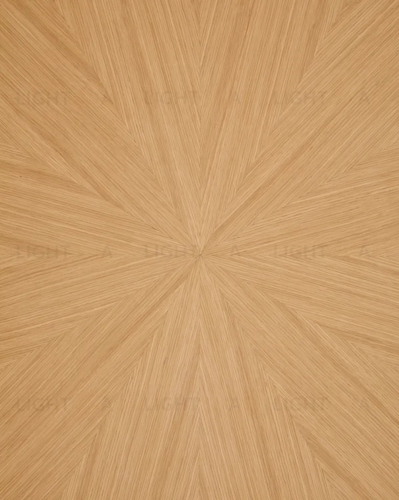 Круглый стол Naanim из дубового шпона Ø 120 см 252475