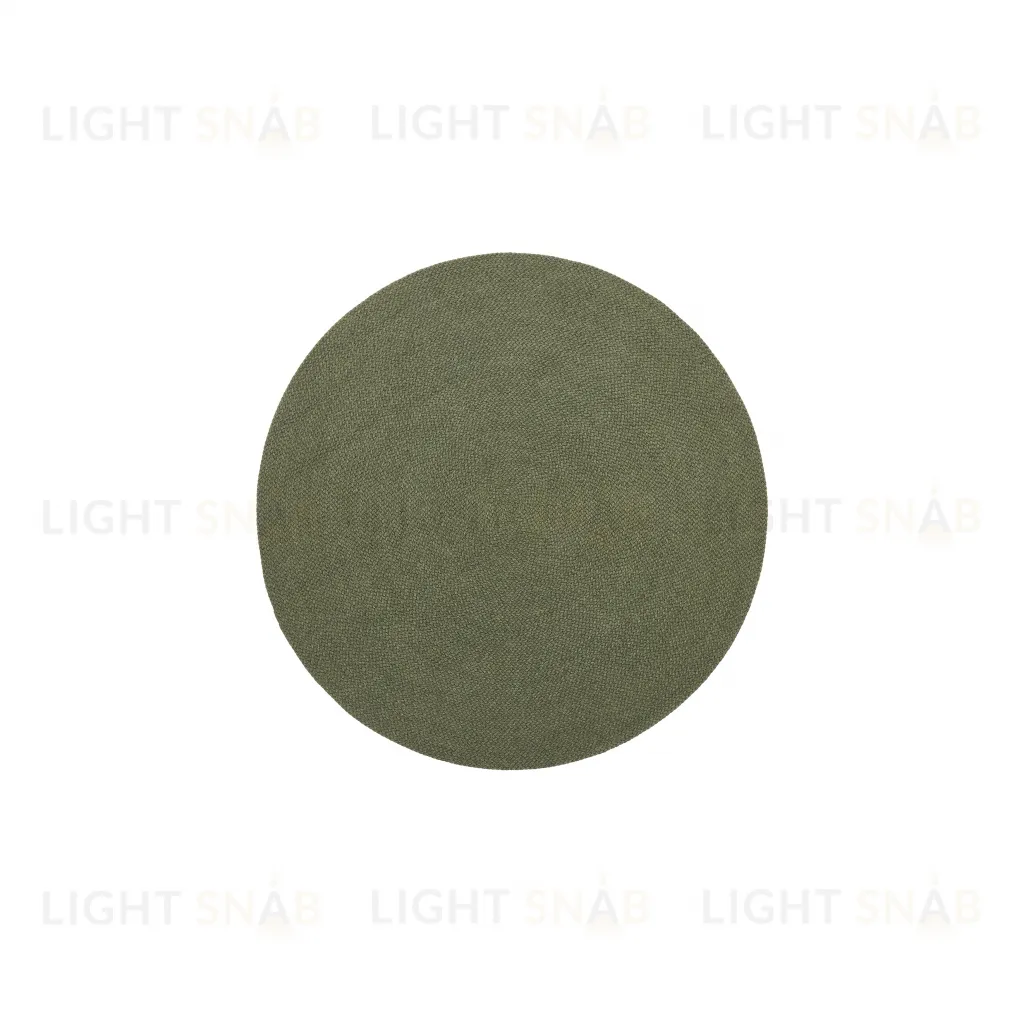 Ковер уличный Despas из синтетических волокон зеленый Ø150 см 253641