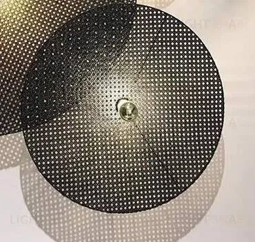 Бра Tan Tan A1053/10 см черный металл + 1125/60 см черный ротанг 092048