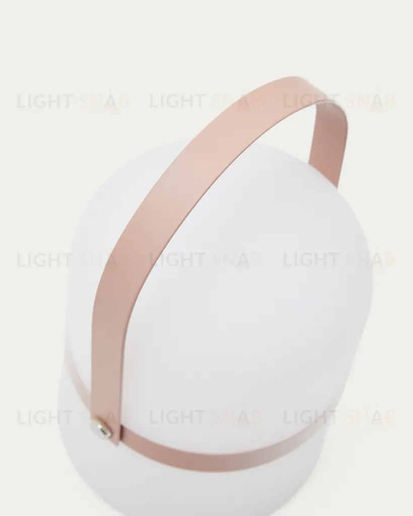 Ridley mini Настольная лампа LED с ручкой розового цвета 193171