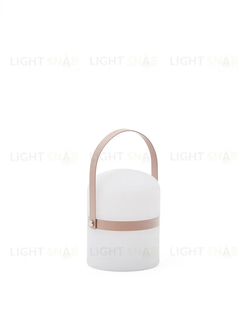 Ridley mini Настольная лампа LED с ручкой розового цвета 193171