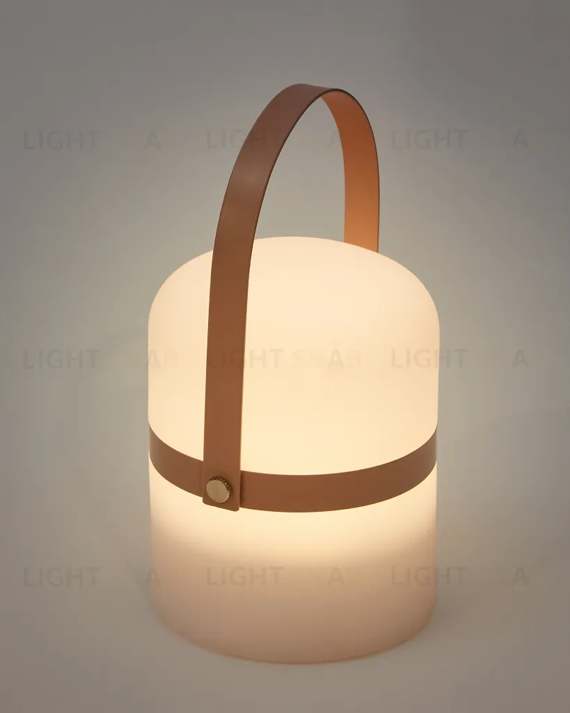 Ridley mini Настольная лампа LED с ручкой розового цвета 193171