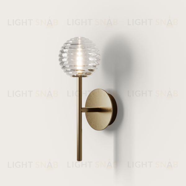 Настенный светильник Doul золотой 156353