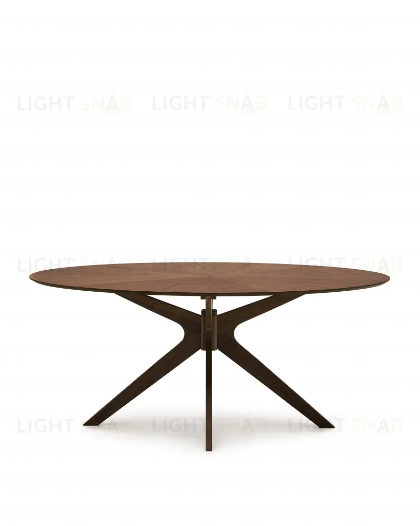 Стол Naanim из орехового шпона 180 x 110 см 252481