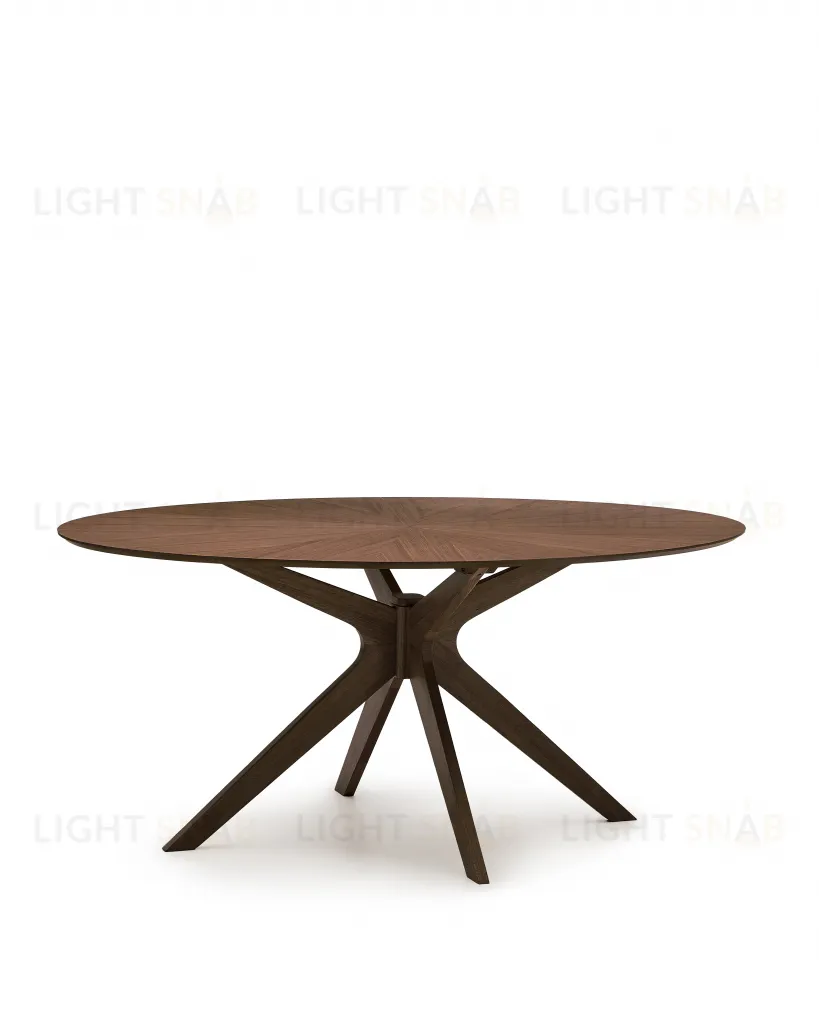 Стол Naanim из орехового шпона 180 x 110 см 252481