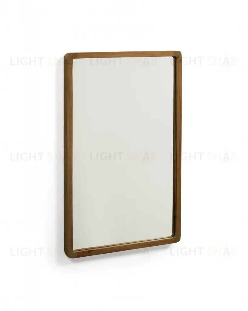 Shamel Зеркало из массива тика с отделкой под орех 45 x 70 см 163603