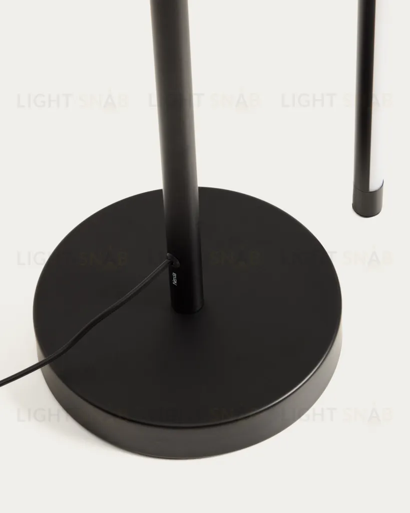 Напольный светильник Bow из черного алюминия 425175