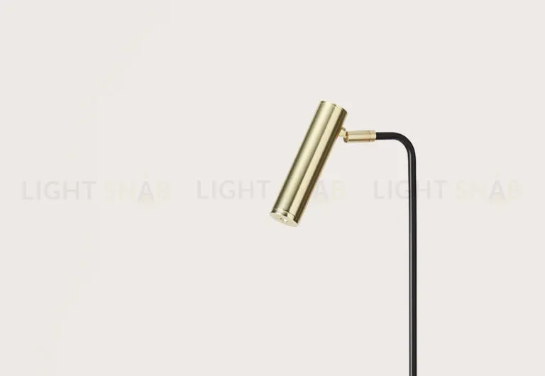 Торшер Maru черный - латунь 036141