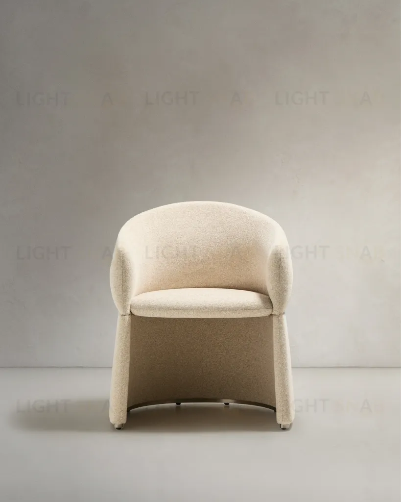 Стул Bosca из бежевой синели 425469