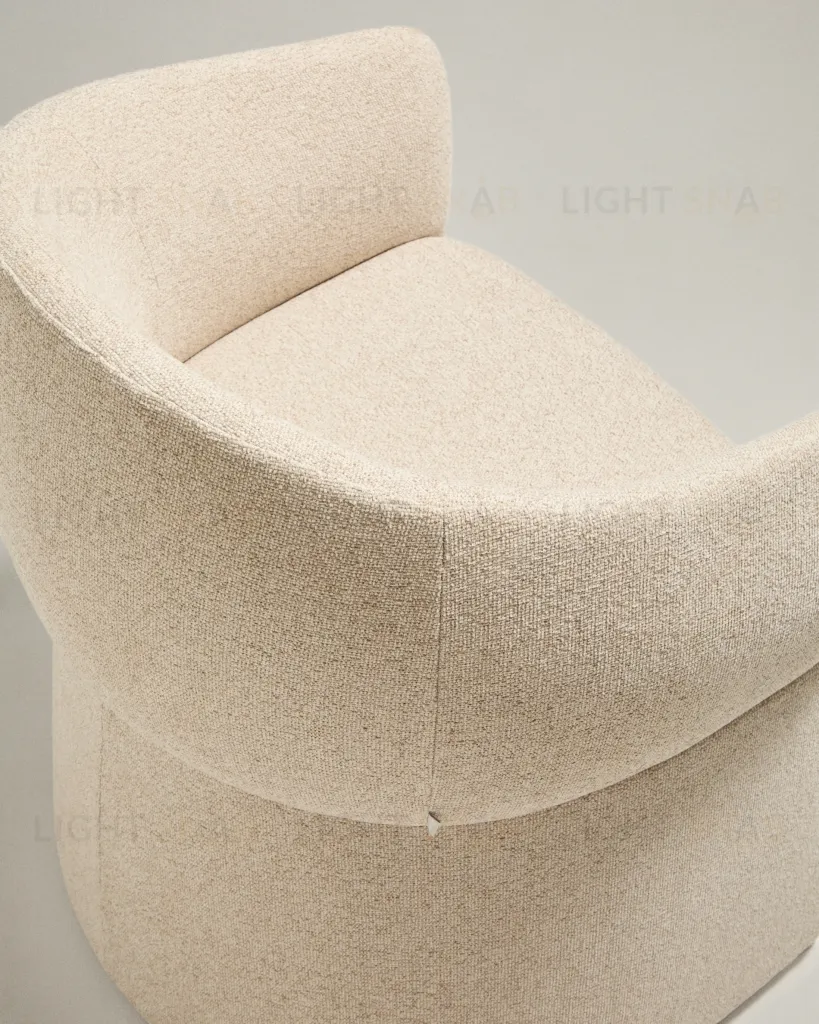 Стул Bosca из бежевой синели 425469