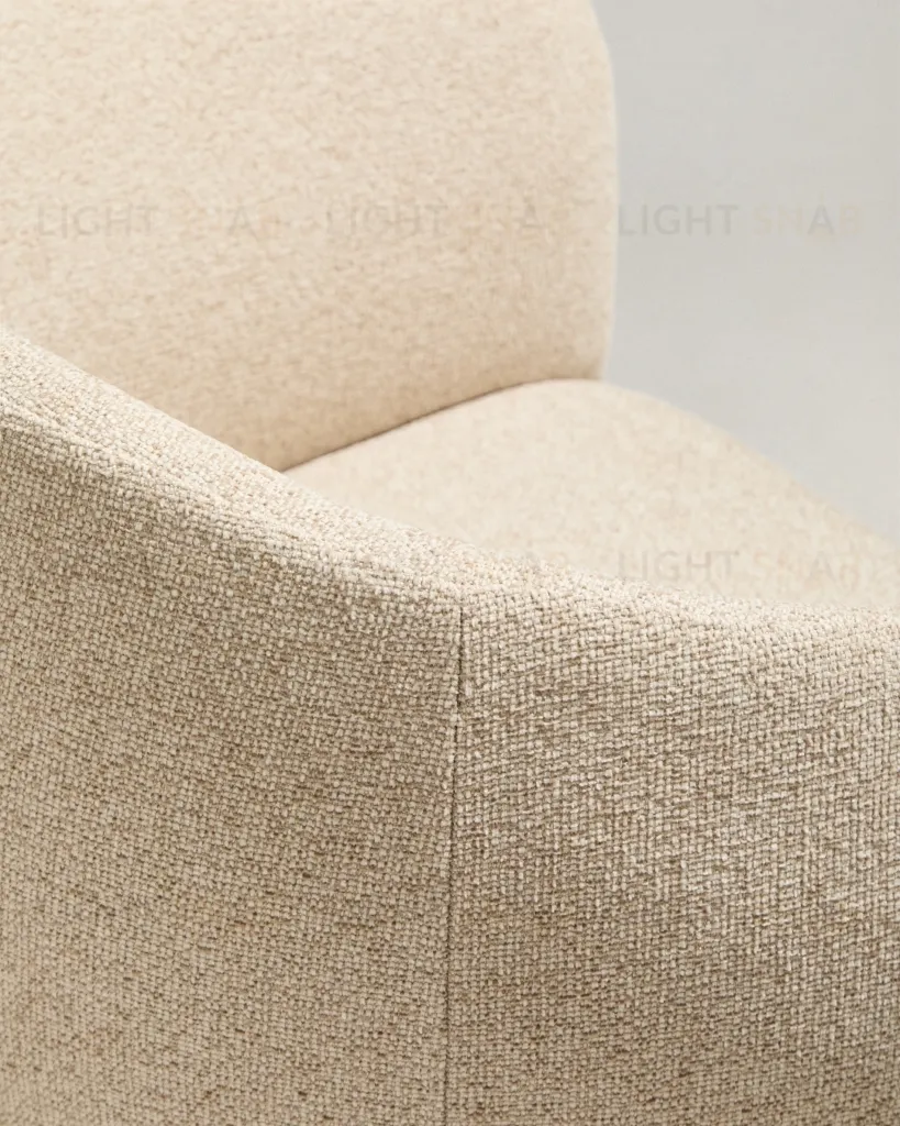 Стул Bosca из бежевой синели 425469