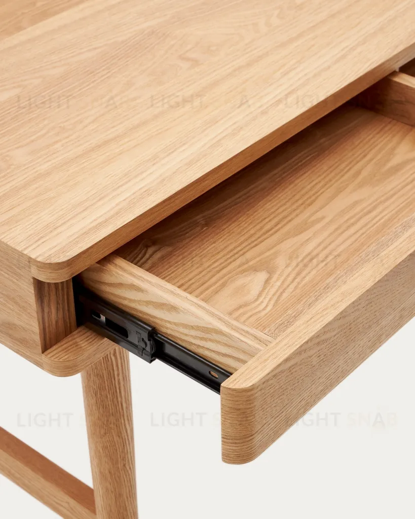 Araxi Письменный стол из массива ясеня и ротанга 105 x 62 см 174926